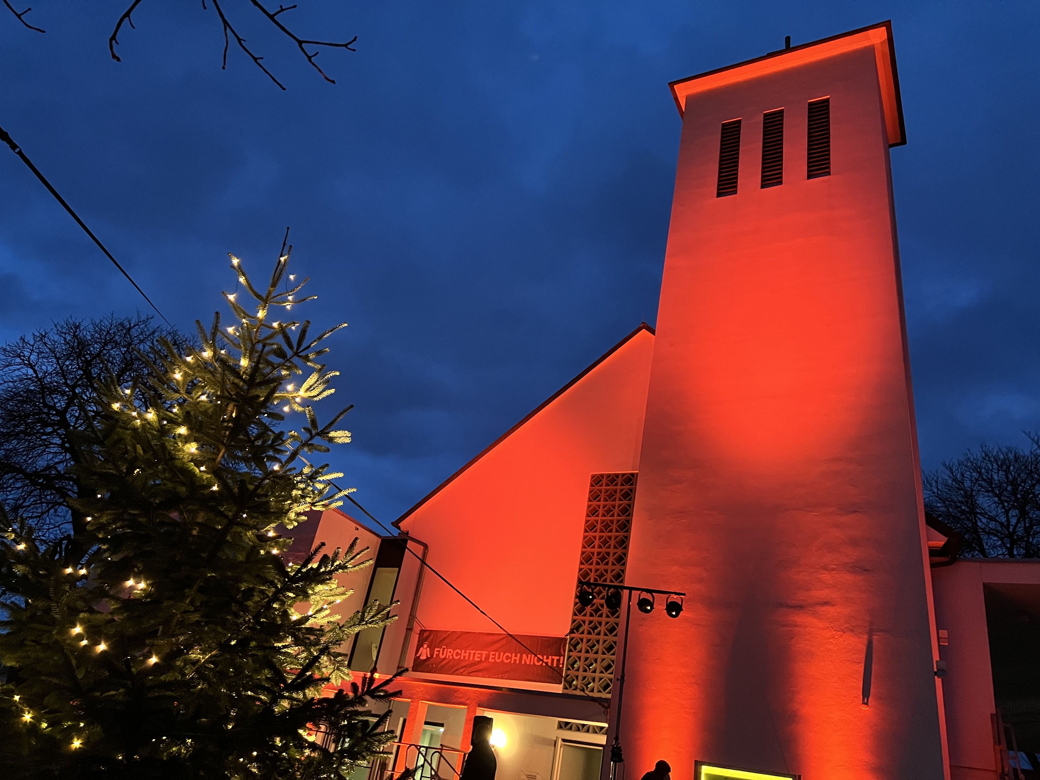 Heiligabend in der Kreuzkirche - wir streamen live über YouTube
