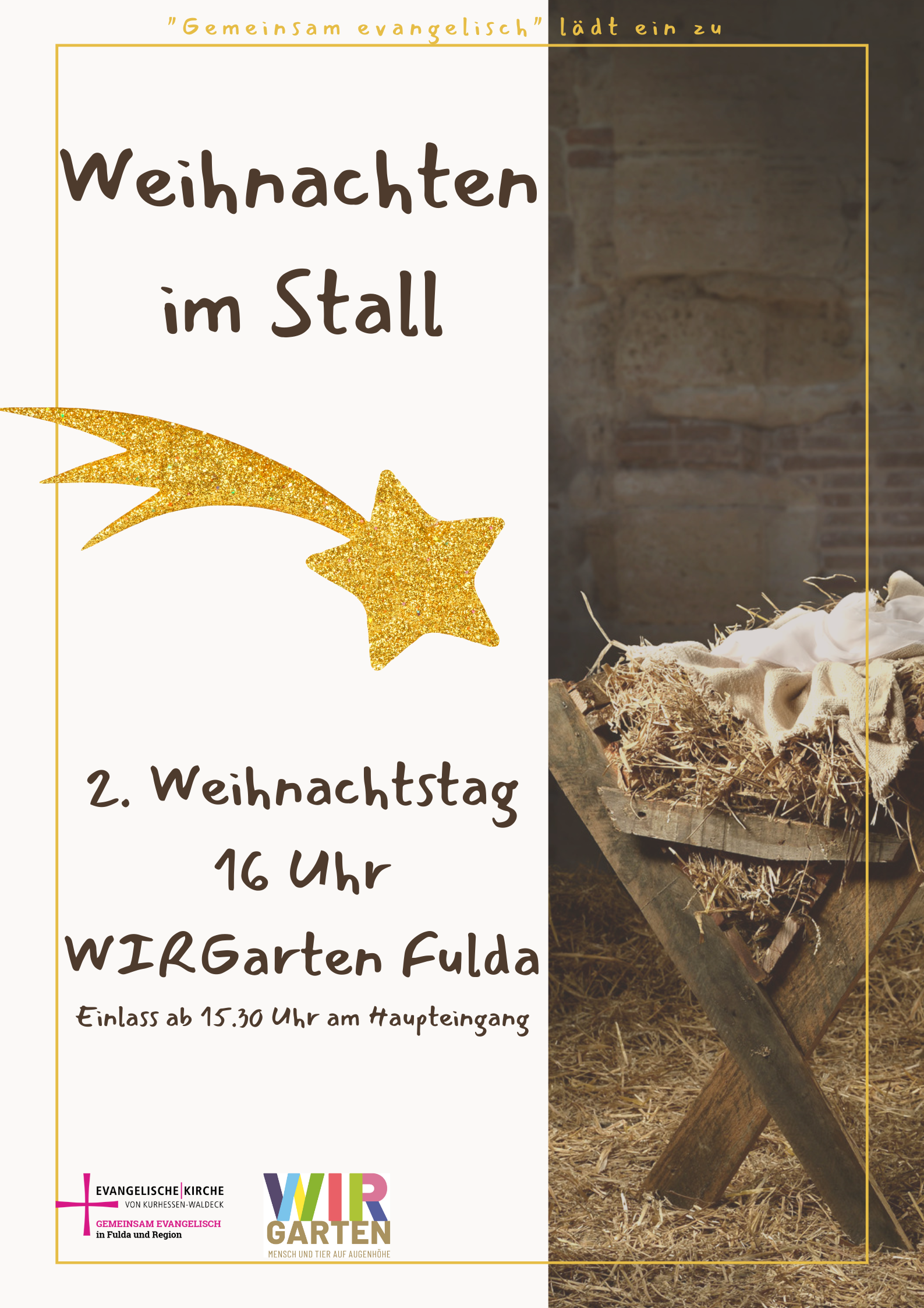 Weihnachten im Stall - WirGarten