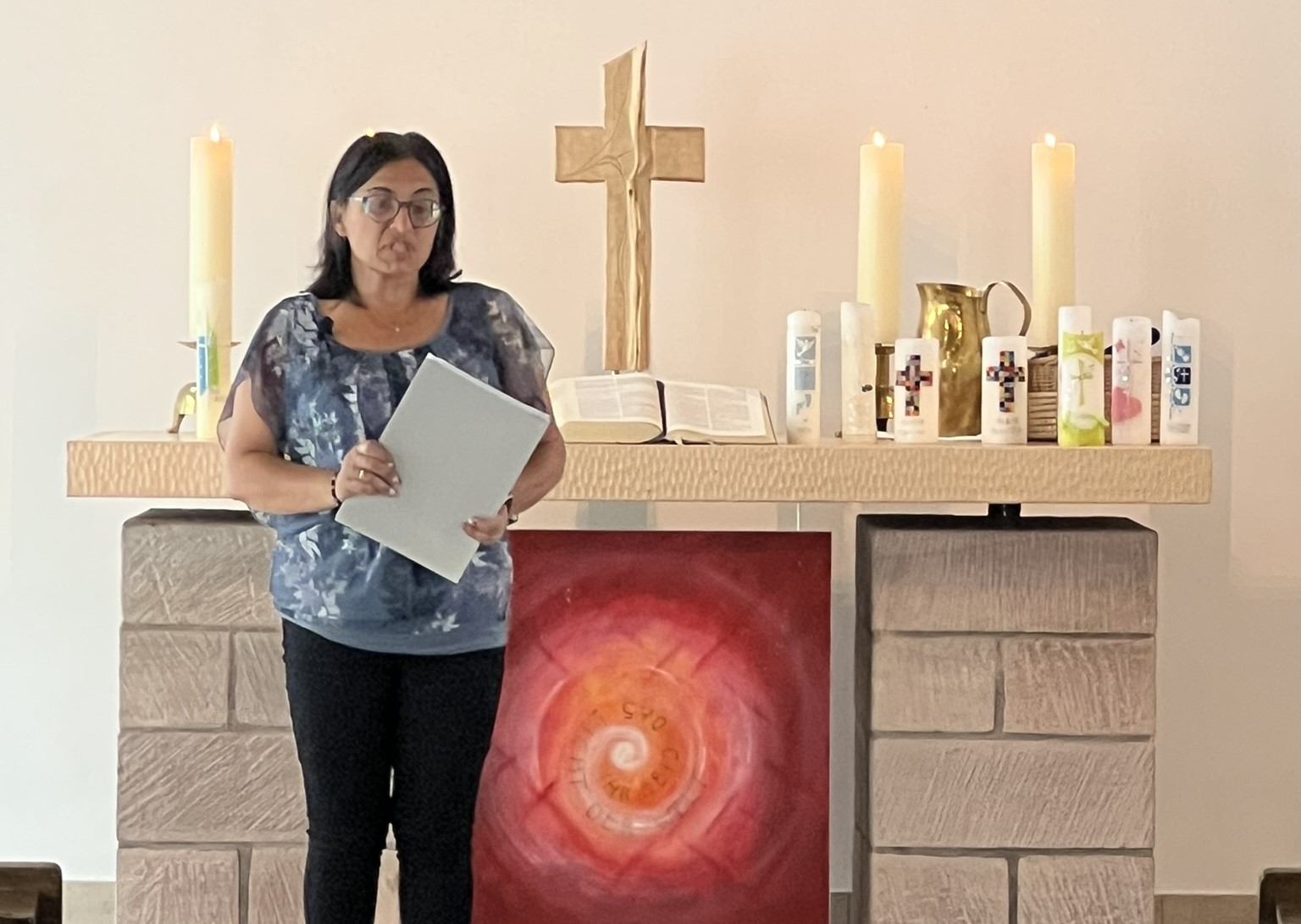 Bibelerzählerin Tina Großmann