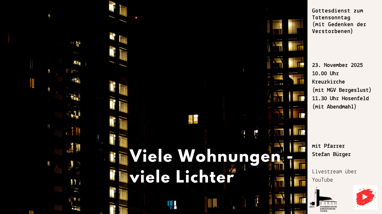 Gottesdienst an Totensonntag