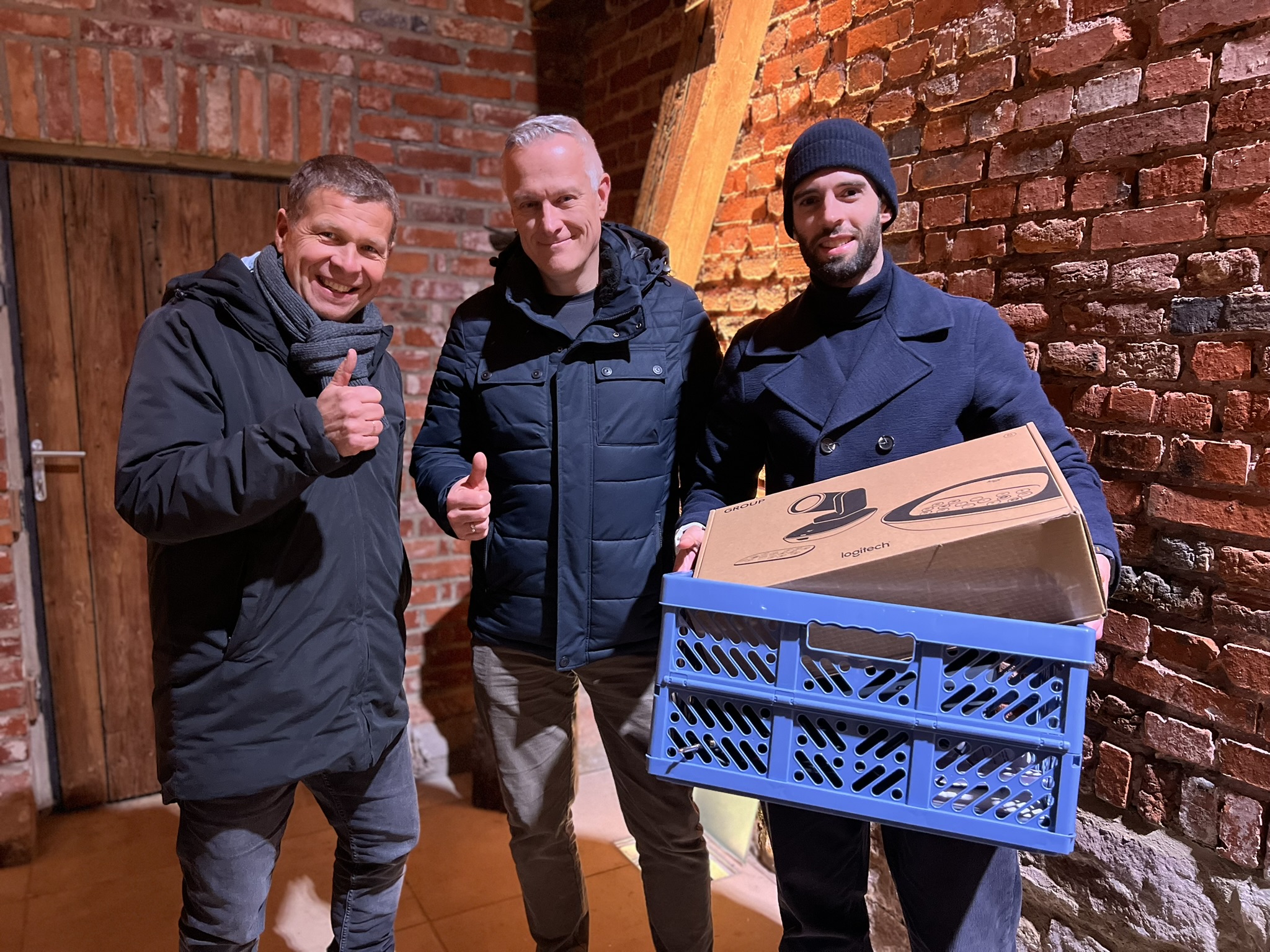 Technikteam für Livestream