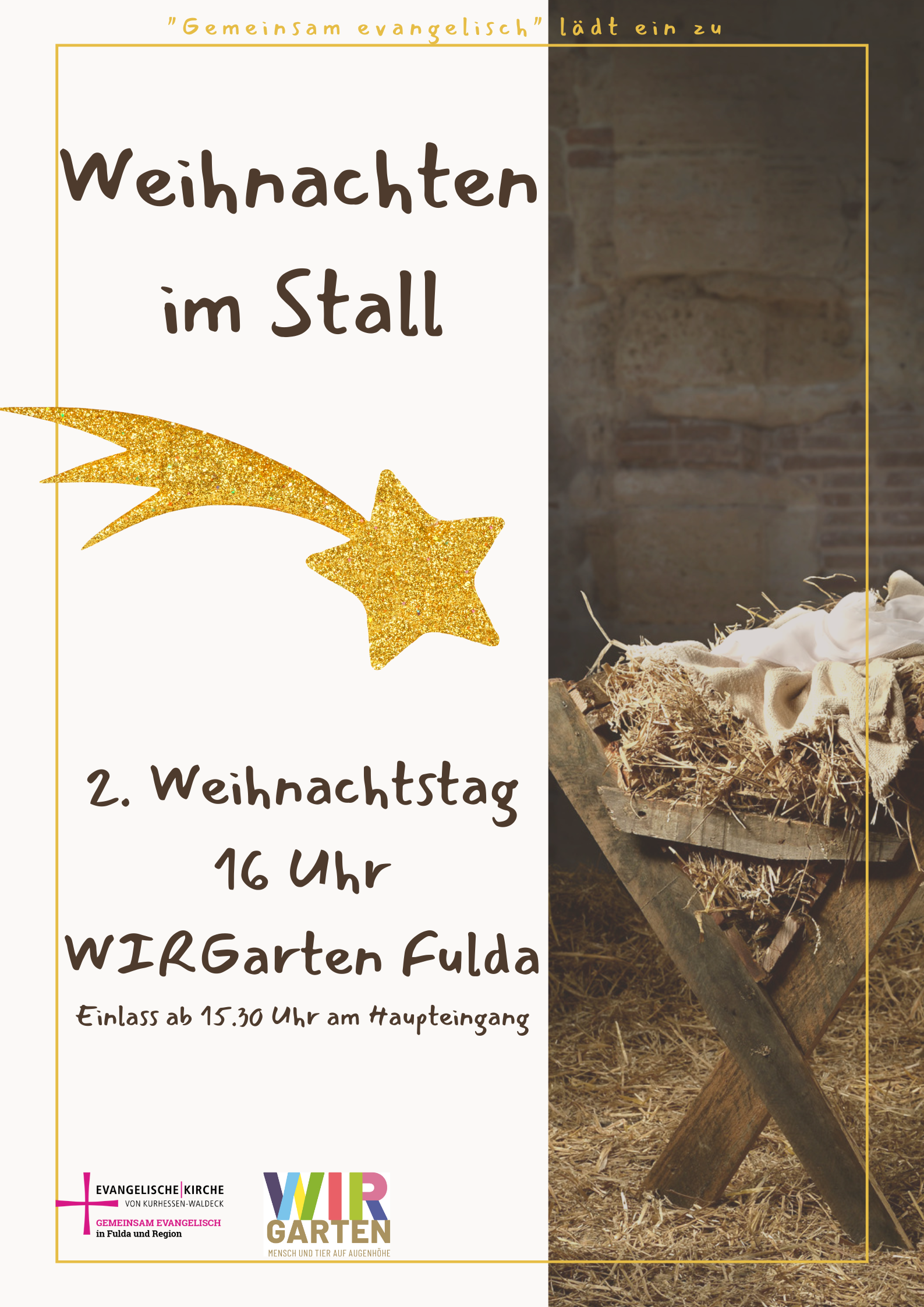 Weihnachten im Stall