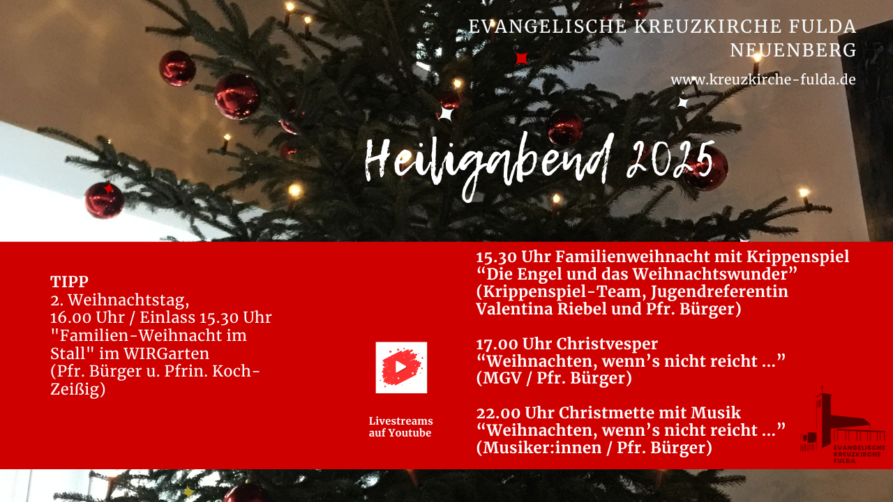 Heiligabend in der Kreuzkirche