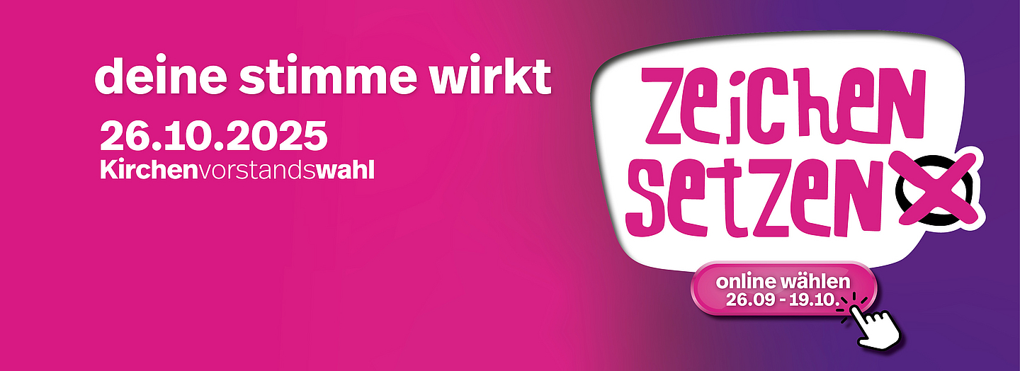 Kirchenvorstandswahl (Okt 2025): Wir suchen Kandidat:innen!