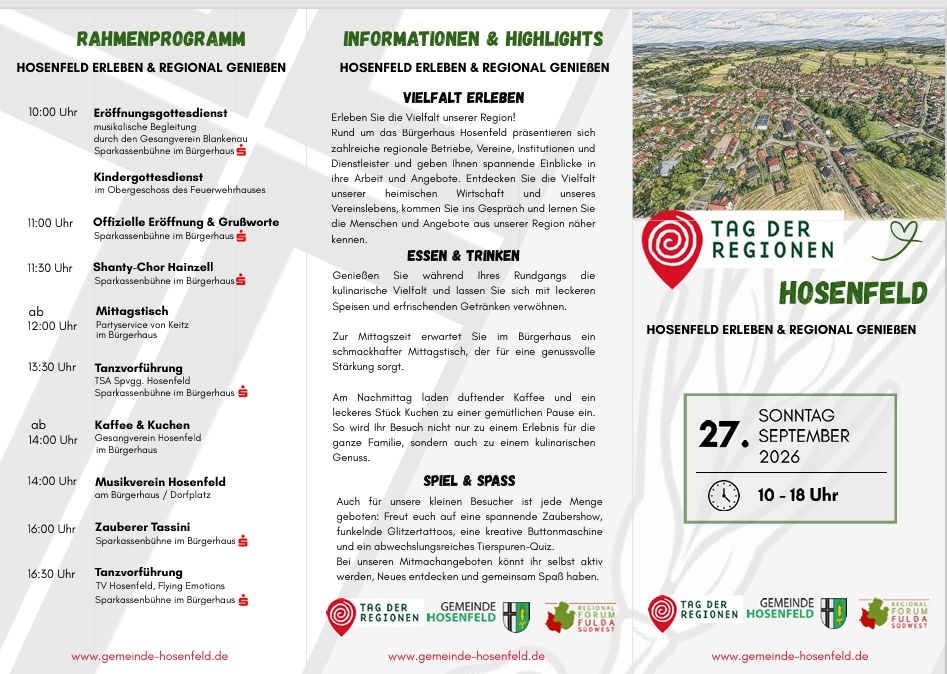 Flyer Vorderseite